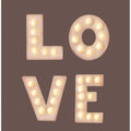 Love Lightletters Coffee Quartz