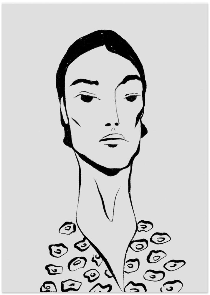 Bold Lines, Quiet Gaze