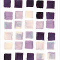 Purple Checkered Square Print