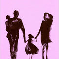 Silhouette Family Stroll