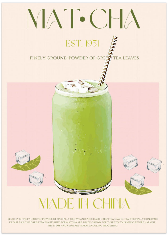 Chilled Matcha Drink