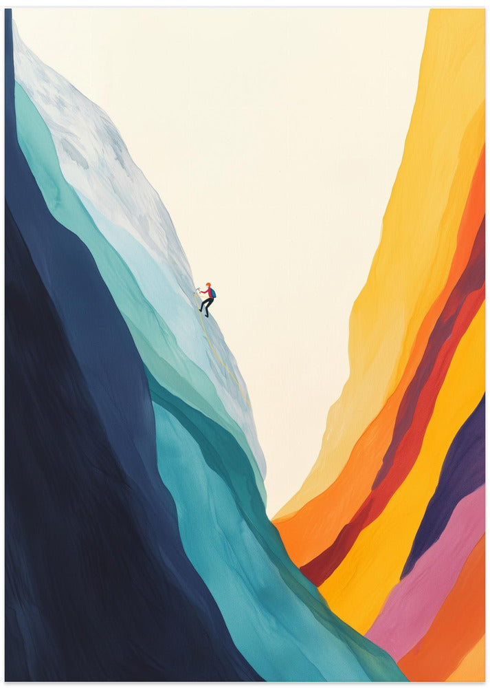 Climbing Rainbow Mountains
