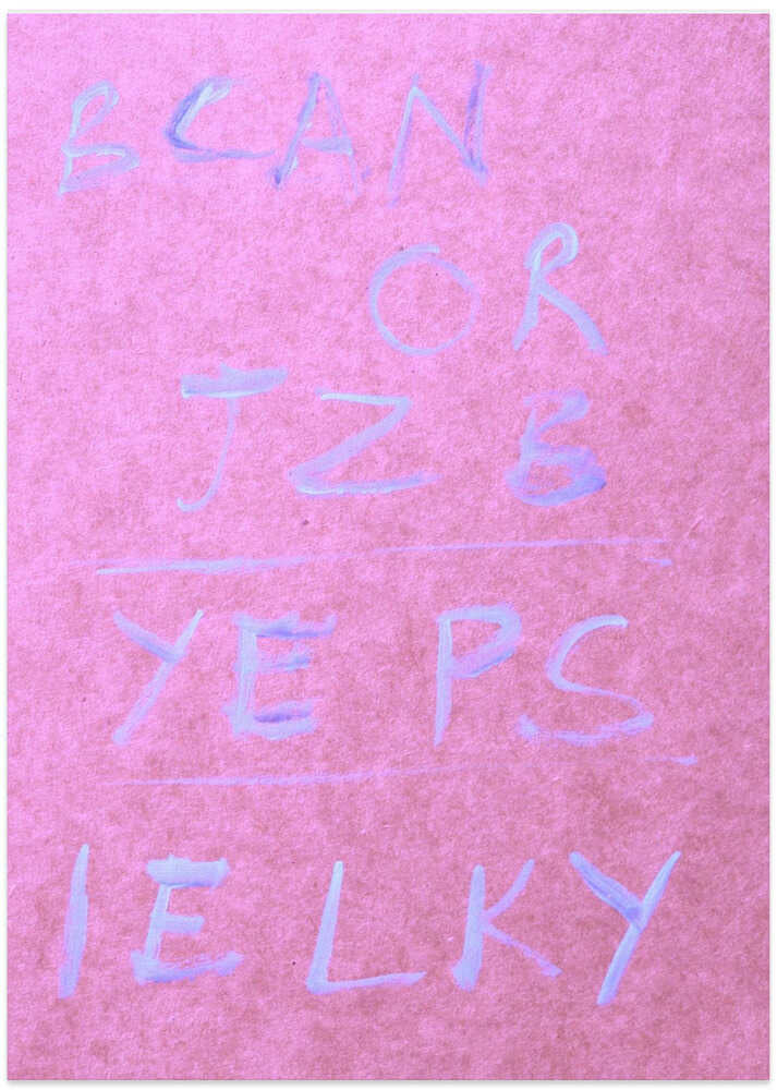 Pink Scribble Puzzle