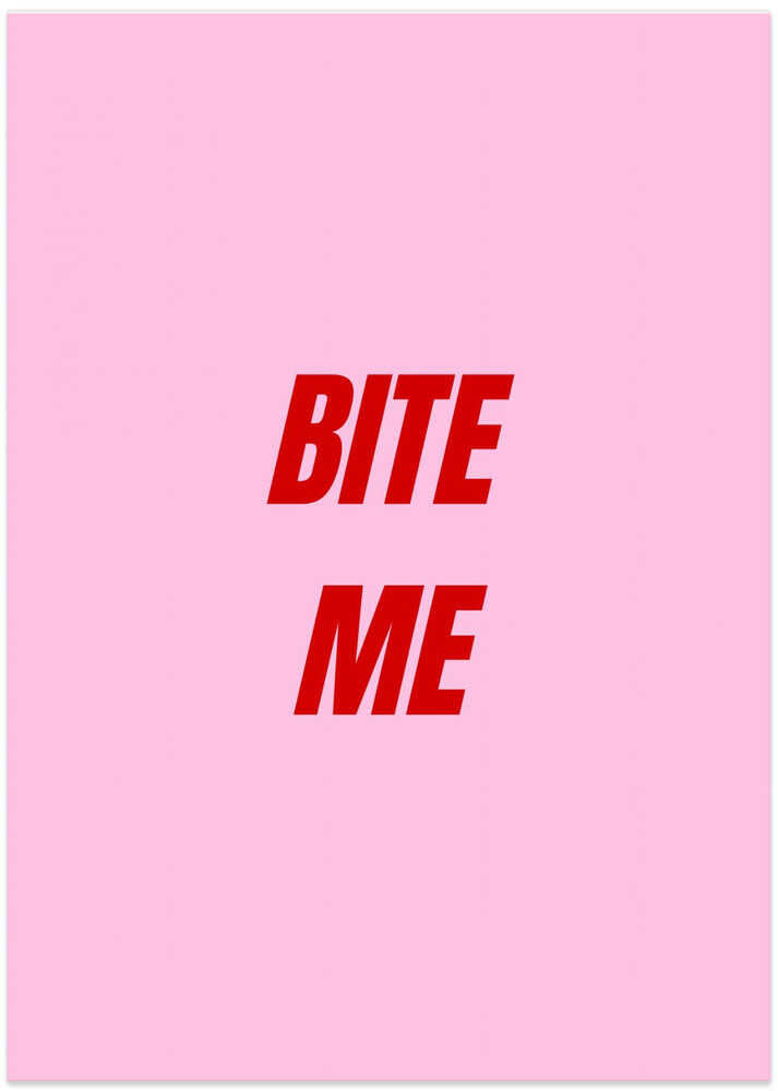 Red on Pink Boldness