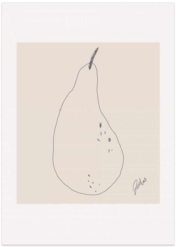 Minimalist Pear