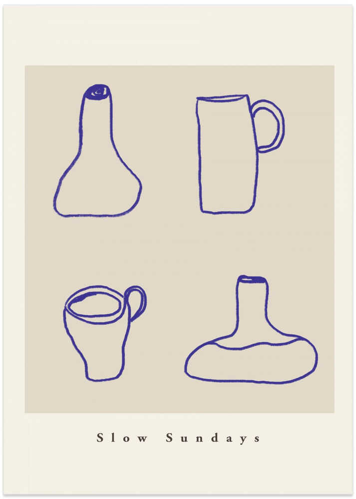 Abstract Pottery Lines