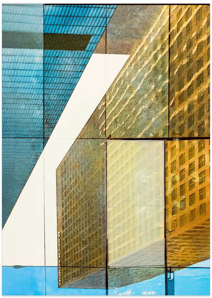 Reflection in glass - Los Angeles, California