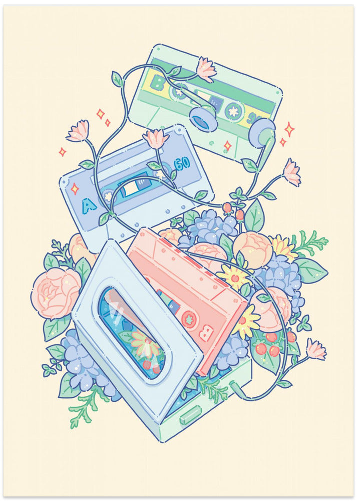 Cassette Tape(ivory)