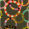 Abstract Pattern Of Overlapping Circles