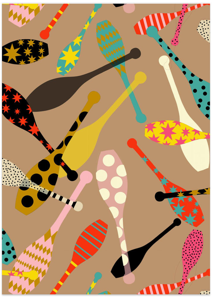 Circus Juggling clubs