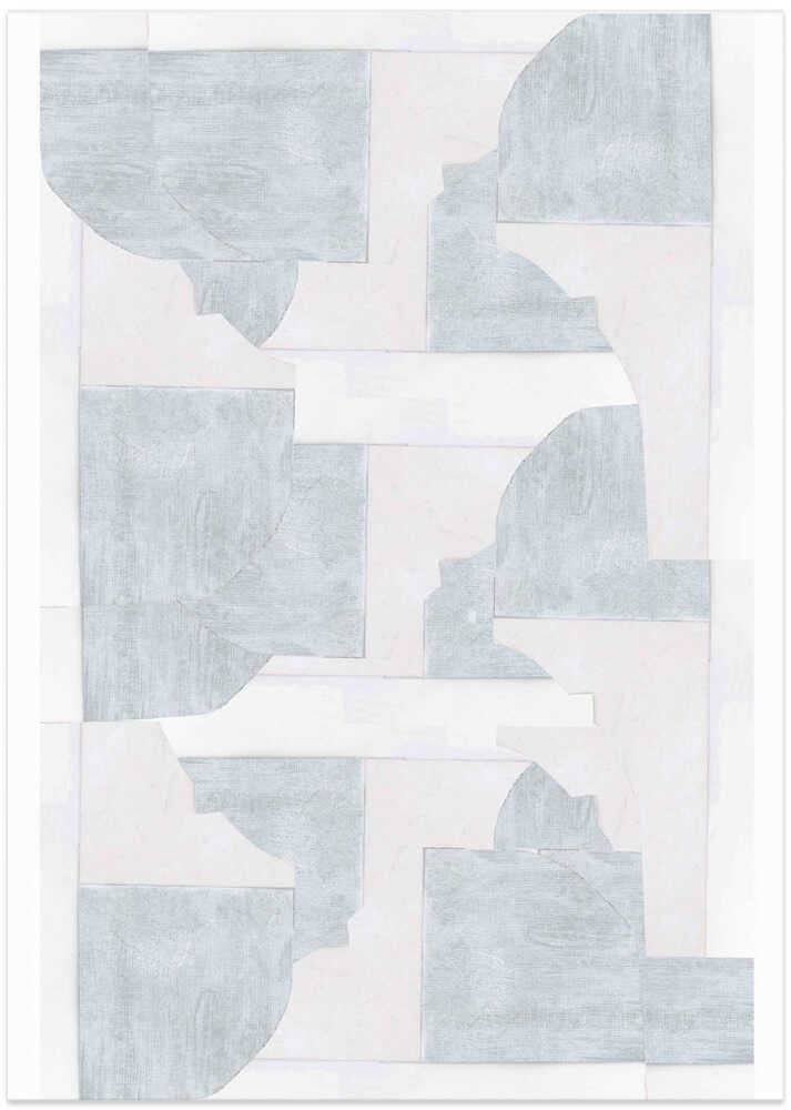 Geometric White Shapes