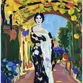 Woman In a Garden