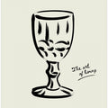 Elegant Goblet Sketch
