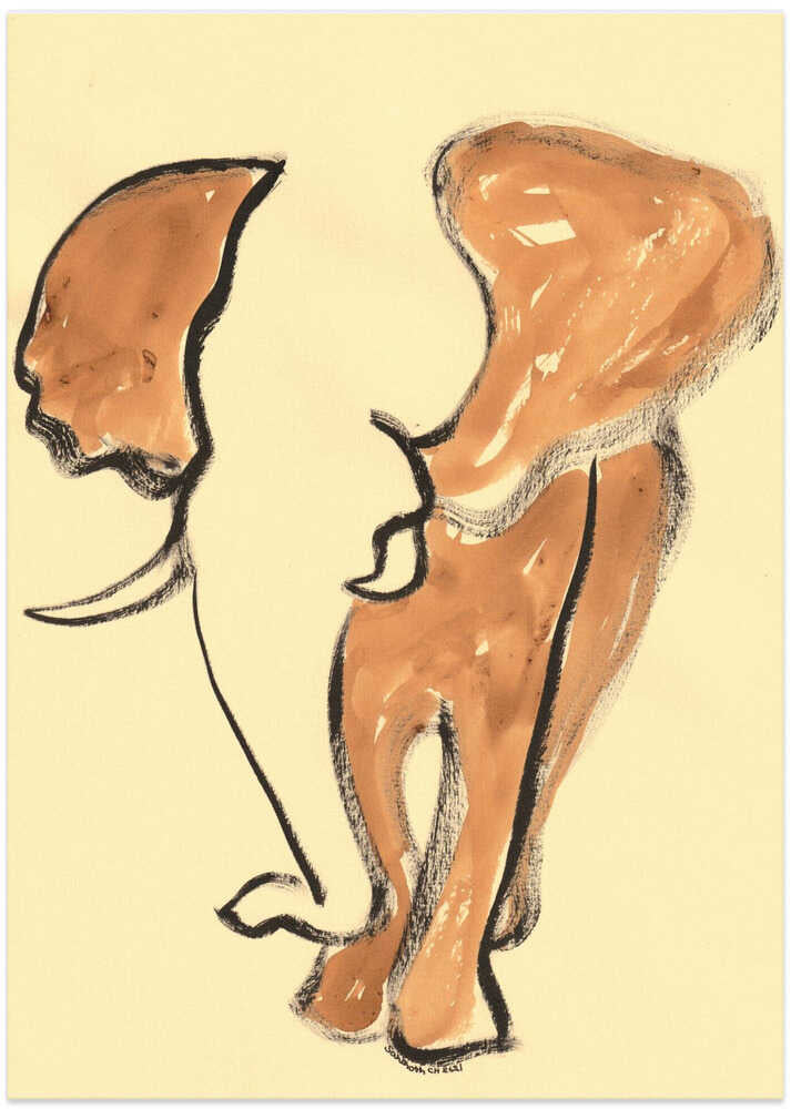 Abstract Totem Dance