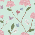 Chinoiserie Inspired Trailing Florals Art Print