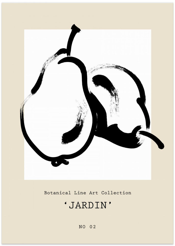 Monochrome Pears