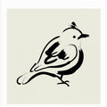Brushstroke Bird