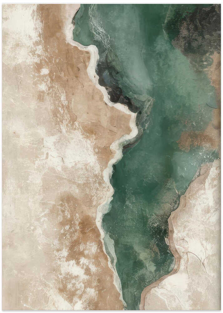 Blend Of Earthy Browns And Deep Greens