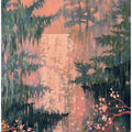 Sakura Waterfall Landscape