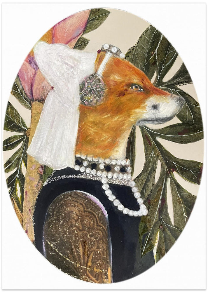 Fox Dressed In Renaissance Attire
