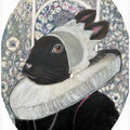 Regal Rabbit Portrait