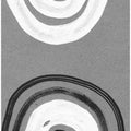 Concentric Circles In Black And White