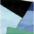 Abstract Blocks in Blue, Green and Black