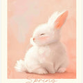 Serene Spring Bunny