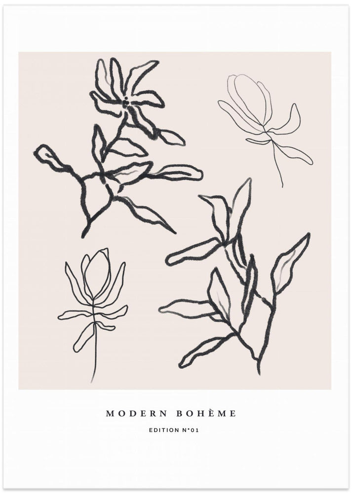 Elegant Sketch Flora