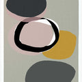 Abstract Circles in Muted Tones