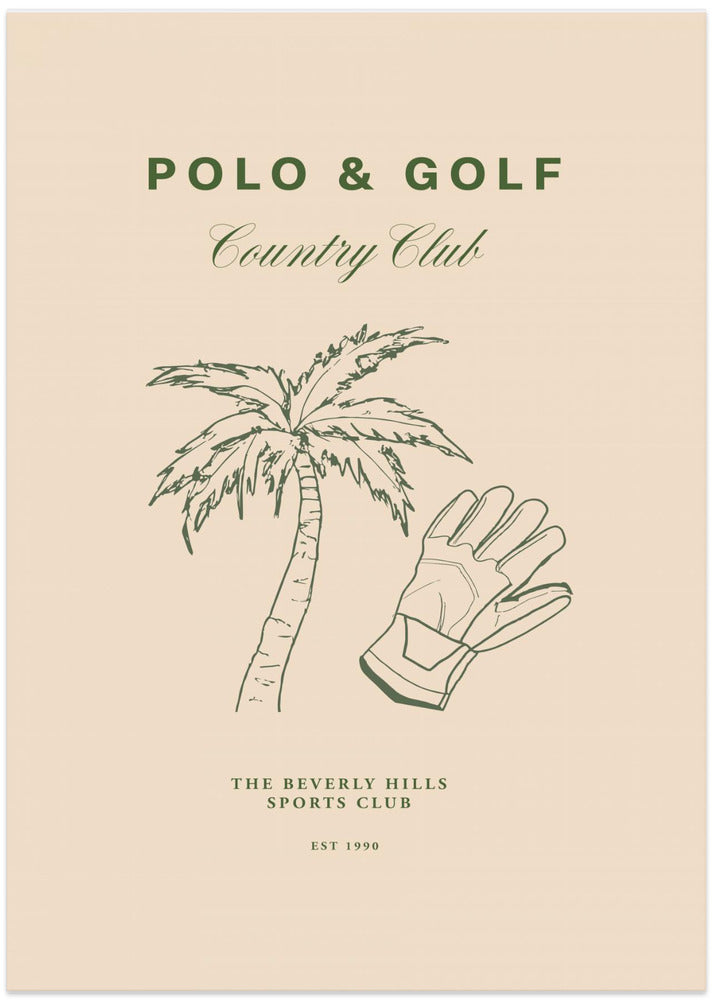 Palm and Glove Elegance