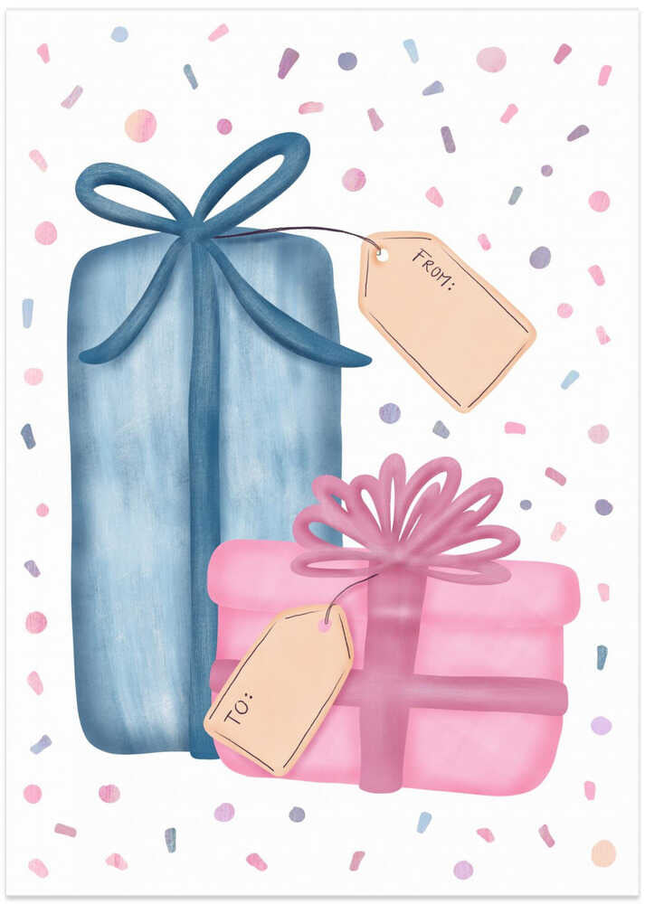 Confetti Gifts Card