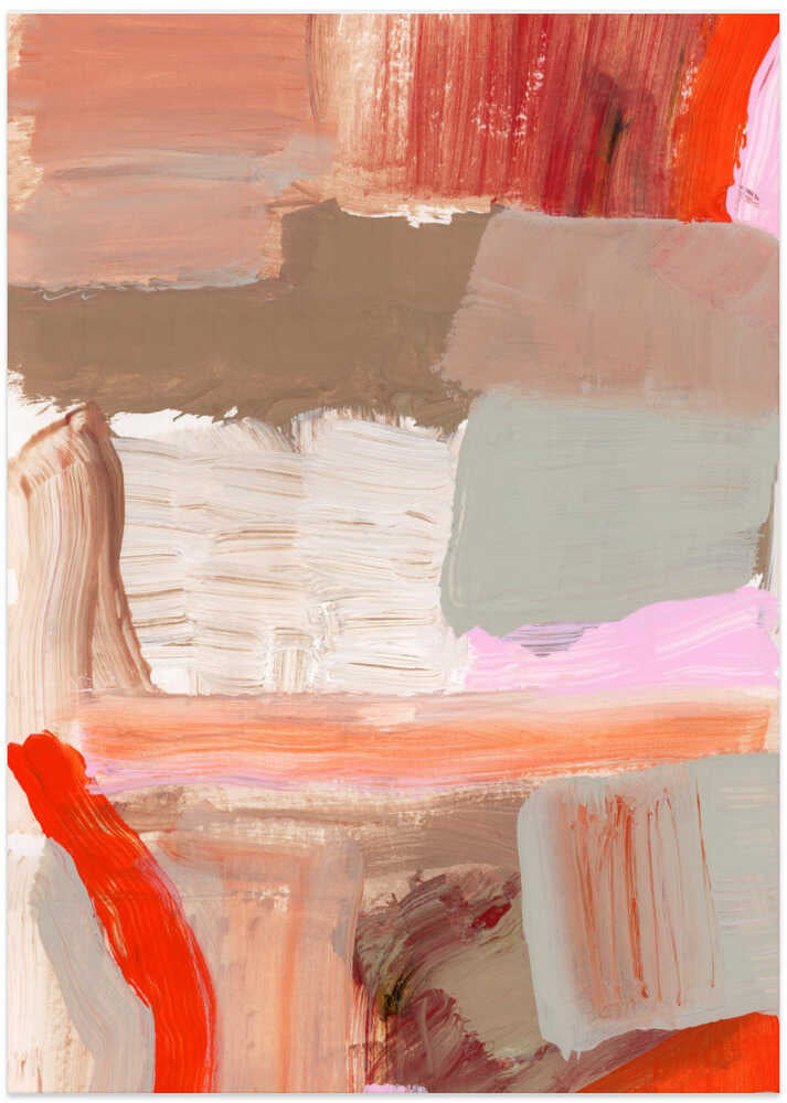 Colorful Bold Brushstrokes