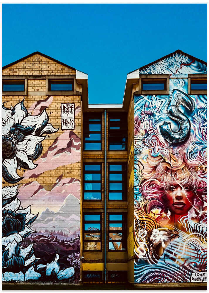Urban textures - Shoreditch, London UK