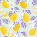 Yellow Lemons with Purple Leaves