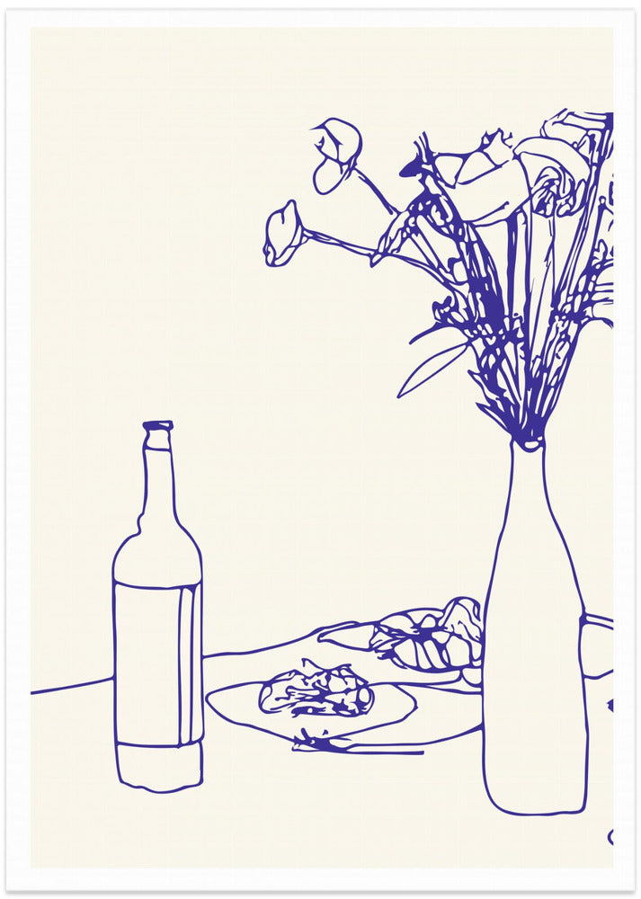 Linework Table Scene