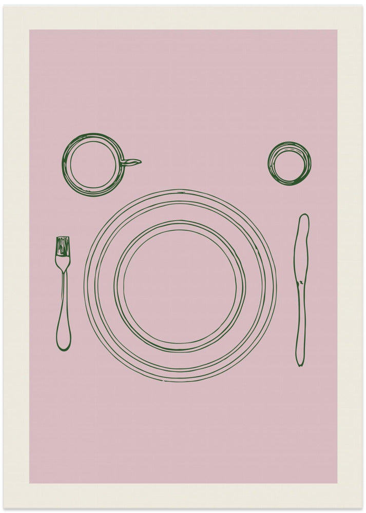 Minimal Dining Set