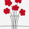 Poppies in Vase