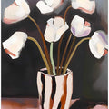 White Tulips in a Vase