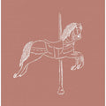 Circus Horse Vintage Red