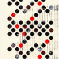Red Black and Gray Circles