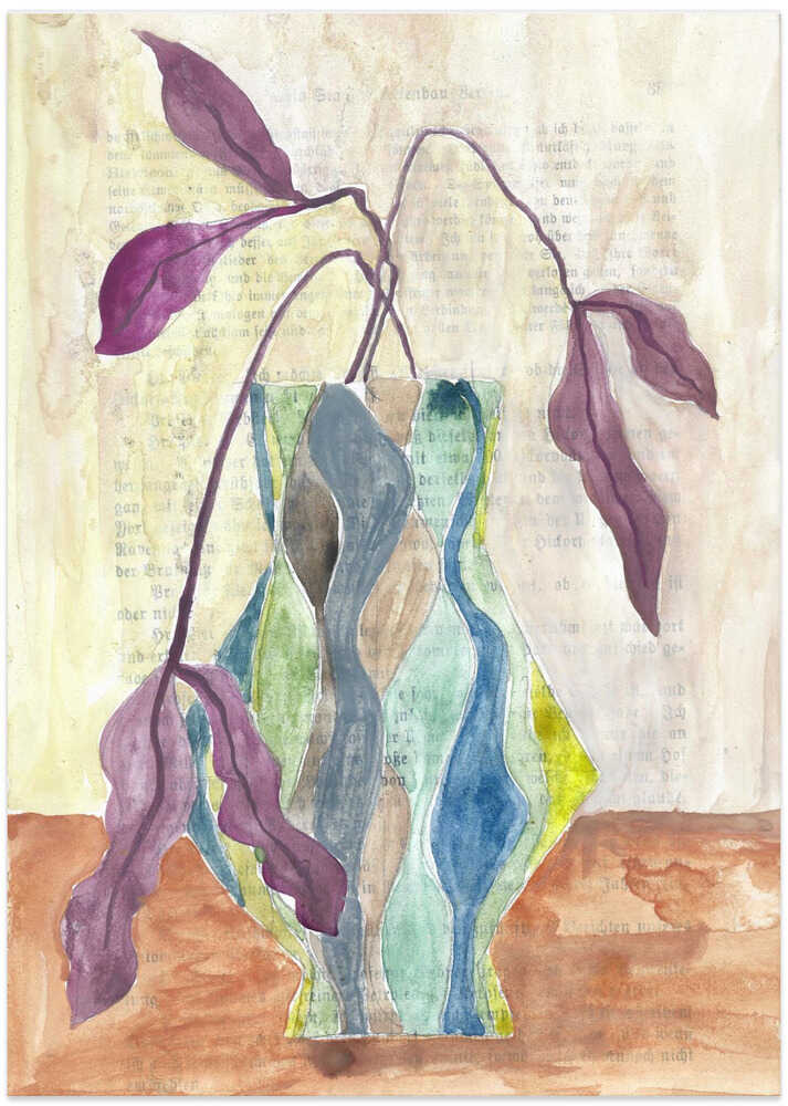 Curved Vase Elegance