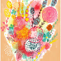 Vibrant Abstract  Bouquet