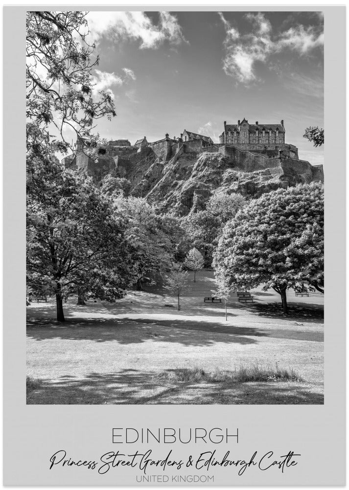 Castle And Princes Street Gardens