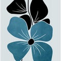 Blue Petal Contrast