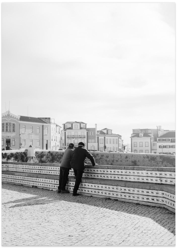 Ericeira In Black And White