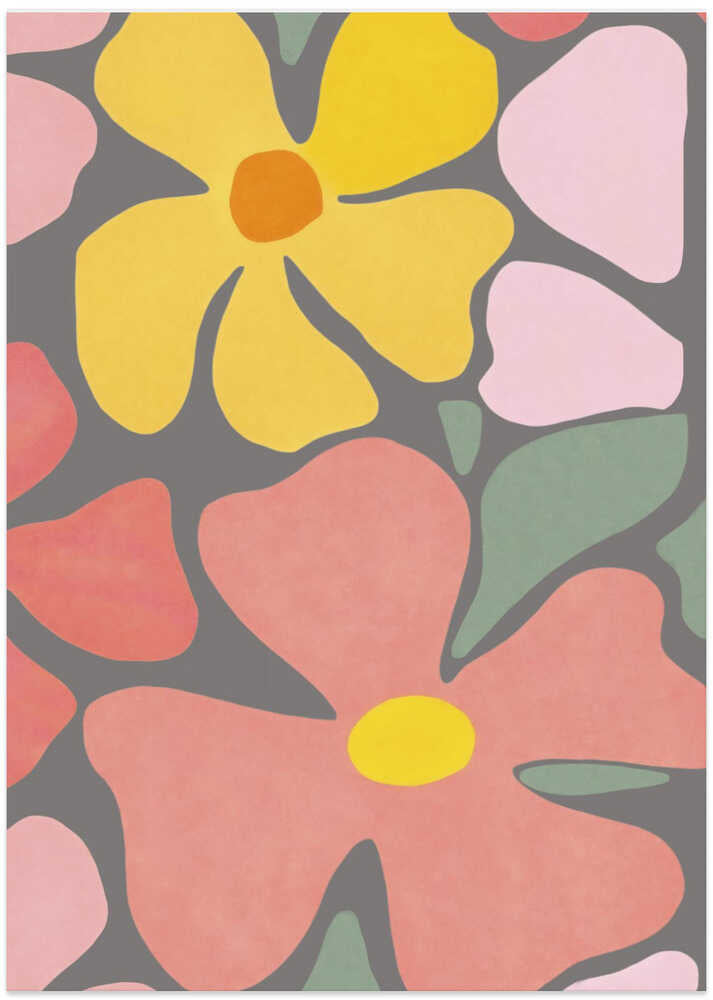 Vibrant Floral Pattern