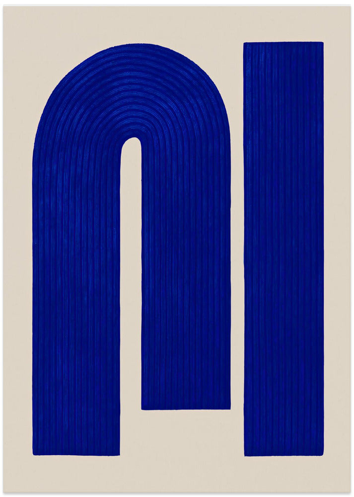 Blue Geometric Curve