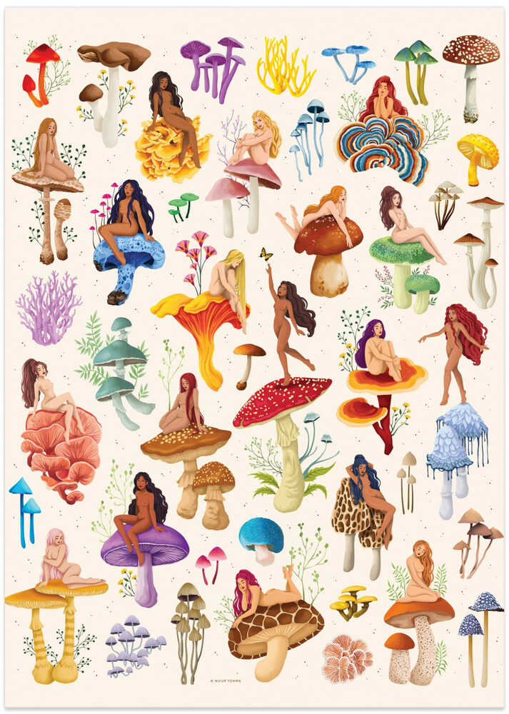 Mushroom Nymphs Light