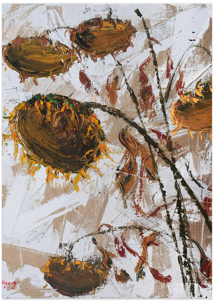 sun filwer oil on canvas